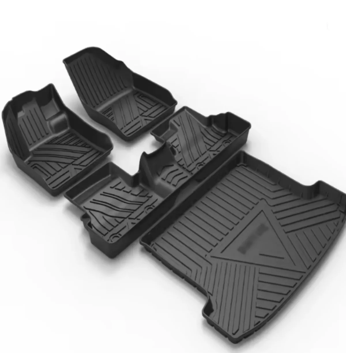 Tapete Bandeja 3D — Carro + Porta-malas